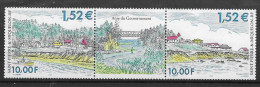 SPM St Pierre & Miquelon N° 750 & 751 Bande Horizontale Neuve ** MNH - Neufs