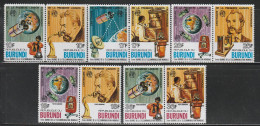 BURUNDI - N°703/8+PA N°441/4 ** (1977) Centenaire De La Première Liaison Téléphonique - Ongebruikt