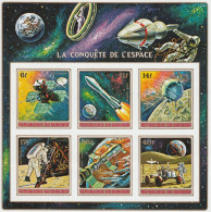 BURUNDI -  BLOC N°55 ** (1972) Exploration De L'espace - Blokken & Velletjes