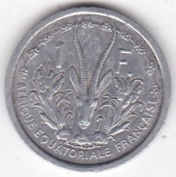 A. E. F. Union Française 1 Franc 1948 , En Aluminium, Lec# 15 - África Ecuatorial Francesa