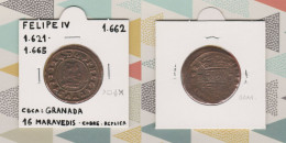 FELIPE IV 1.621-1.665  16 MARAVEDIS - COBRE  Ceca: Granada  Réplica   DL-13.440 - Counterfeits