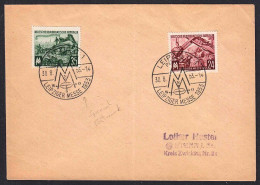 Ca0722 GERMANY (DDR) 1953, Leipziger Messe, Leipzig Fair (folded) - Covers & Documents