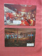 Lot Of 2 Cards.   Interior Red Dog Saloon.     Juneau Alaska > Juneau   Ref 6186 - Juneau