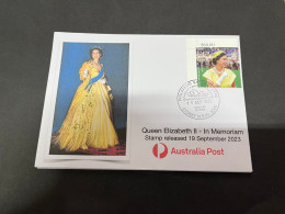 (20-9-2023) Queen Elizabeth II In Memoriam (special Cover) (released Date Is 19 September 2023) - Lettres & Documents