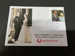 (20-9-2023) Queen Elizabeth II In Memoriam (special Cover) Prince Philip (released Date Is 19 September 2023) - Lettres & Documents