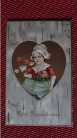 CPA GAUFREE - FANTAISIES - SAINT-VALENTIN - LOVE'S REMEMBRANCE - Dia De Los Amorados