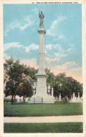ETATS UNIS - Soldiers Monument, Kokomo - Indiana - Colorisé - Carte Postale Ancienne - Andere & Zonder Classificatie