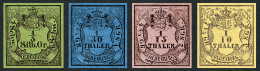 1852 Allemagne Oldenbourg, Série Cpl, Neuf **, Mi.1-4, Magnifique Reproductions - Oldenburg