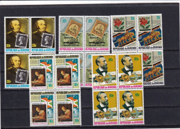 Burundi Nº 819 Al 823 En Bloque De Cuatro - Unused Stamps