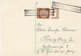 GERMAN OCCUPATION 1939 POSTCARD  SENT FROM RYCHTAL /REICHTHAL / TO KOENIGSBERG - Other & Unclassified