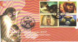 Vereinte Nationen:FDC, Monkeys, Apes, 2007 - Covers & Documents