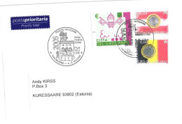 Vatican:Cover, Philately, San Marino, 2005 - Covers & Documents