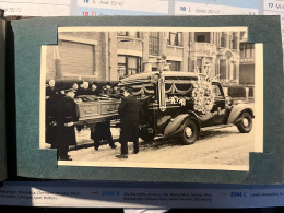 Anderlecht Bruxelles - Carnet De 10 Cp Des Obsèques D'une Sommité à Définir (enfant Roi ?  Années 1930/1940 ? Corbillard - Fêtes, événements