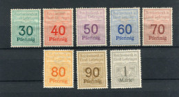 !!! FISCAUX D'ALSACE LORAINE, LETTRES DE VOITURE, 8 VALEURS NEUVES SANS GOMME - Unused Stamps