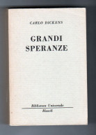 Grandi Speranze Carlo Dickens   BUR 1955 - Grands Auteurs