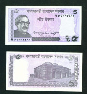 BANGLADESH -  2017 5 Taka UNC Banknote - Bangladesch