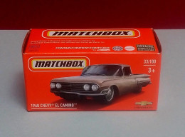 CHEVY "EL CAMINO" De 1960 Neuve Vendue Dans Sa Boîte Et Jamais Ouverte ( V. Photos ). - Matchbox (Mattel)