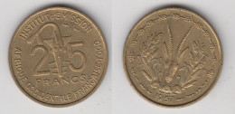 AFRIQUE OCCIDENTALE FRANCAISE TOGO - 25 FRANCS 1957 - Französisch-Westafrika