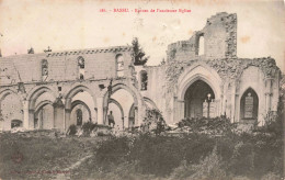 FRANCE - Bassu - Ruines De L'ancienne Eglise - Carte Postale Ancienne - Vitry-le-François
