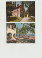 Untersee B. Steckborn : Hotel Restaurant Glarisegg --- 2 Cards - Steckborn