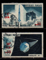 Réunion  - 1966 - Tb De France Surch - N° 368/369 - Oblit - Used - Oblitérés