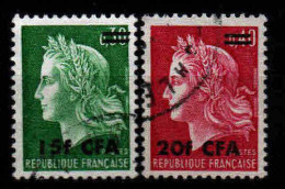 Réunion  - 1969 - Marianne  De Cheffer - N° 384/385 - Oblit - Used - Oblitérés