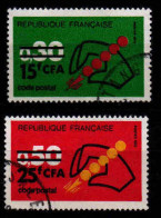 Réunion  - 1972 - Code Postal - N° 410/411  - Oblit - Used - Used Stamps