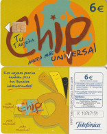 ESPAÑA. CP-308/2. Chip Universal. 6€. 03-2007. LETRA "K". (648) - Werbekarten