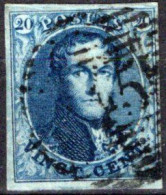 Belgique N° 4 Margé - Oblitéré - Cote 70,00 € - 1849-1850 Médaillons (3/5)
