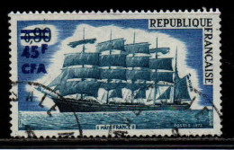 Réunion Cfa - 1973 - DOM TOM - N° 415  - Voilier  - Oblit - Used - Used Stamps