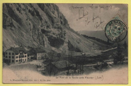 CPA FLEURIER LE PONT DE LA ROCHE 1907 Précurseur - Fleurier