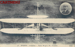 SPORTS AVIATION BIPLAN WRIGHT A TISSANDIER AVIATEUR  - 1914-1918: 1. Weltkrieg