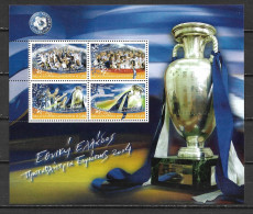GREECE 2004 Athen's 2004 : Greece Champions MNH Sheet Hellas F 37 (2307 / 2310) - Blokken & Velletjes