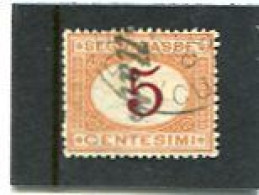 ITALY/ITALIA - 1870  POSTAGE DUE  5c  FINE USED - Taxe