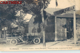 ETAMPES AERODROME FARMAN ENTREE PRINCIPALE VOITURE DE SERVICE TRANSPORTANT LES ELEVES AVIATION AVION AUTOMOBILE 91 - Etampes