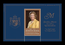 Liechtenstein 2022 Mih. 2050 (Bl.44) Princess Marie MNH ** - Neufs