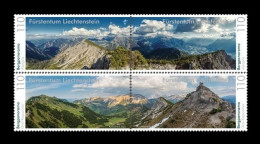 Liechtenstein 2022 Mih. 2051/54 Mountain Panorama MNH ** - Nuovi
