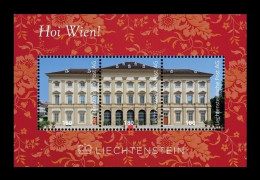 Liechtenstein (die.Marke) 2022 #203/05 (Bl.5) Liechtenstein City Palace In Vienna MNH ** - Ungebraucht