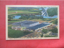 Glen Martin Aircraft Plant Middle River Near  Baltimore  Maryland >    Ref 6188 - Baltimore