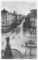 Zürich Bahnhofstrasse Mit Alfred Escher Denkmal Tram - Zürich