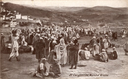 CPA : Constantine , Marché Arabe - Berufe