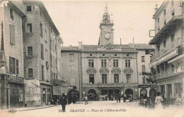 FRANCE - Orange - Place De L'Hôtel De Ville - Animé - Carte Postale Ancienne - Orange