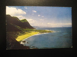 MAKAPUU POINT Oahu Hawaii Waimanalo Bay Postcard USA - Oahu
