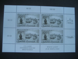 Österreich 1999- Schwarzdruck KB, "WIPA 2000", Mi. 2292 - Other & Unclassified