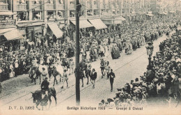 BELGIQUE - Bruxelles - Groupe à Cheval  -  Animé - Carte Postale Ancienne - Prachtstraßen, Boulevards