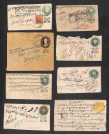 Oltremare - India - Stati Indiani - 1889/1949 - Dieci Cartoline Postali + Diciassette Buste Postali (quattro Raccomandat - Other & Unclassified