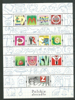 POLAND MNH ** 4020-4032 ALPHABET - Nuovi