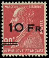 * POSTE AERIENNE - 3   10Fr. Sur 90c. Rouge, Berthelot, ILE De FRANCE, Bien Centré, TB. Br - 1927-1959 Neufs