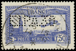 POSTE AERIENNE - 6c  1f.50 Outremer, E.I.P.A. 30, Obl. Càd De L'Expo, TB, Certif. Calves - 1927-1959 Usati