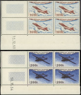 ** POSTE AERIENNE - 30/33 Types Divers D'Avions, 4 BLOCS De 4 CD, TB - 1927-1959 Nuovi